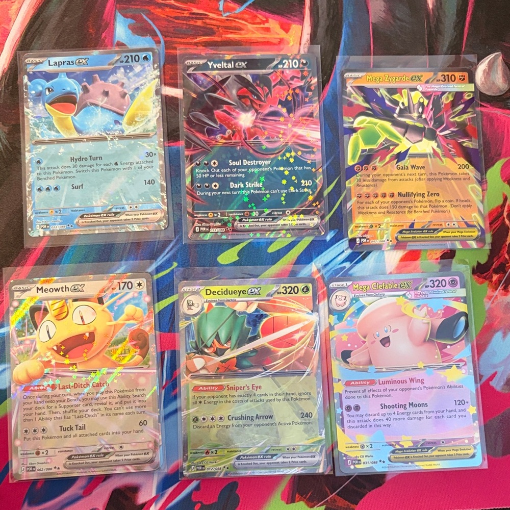 Bundle of 6 ex cards - Perfect Order